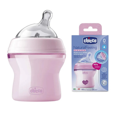 Бутылочка с рождения Natural Feeling Chicco 340728881